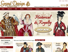 Tablet Screenshot of granddezign.com